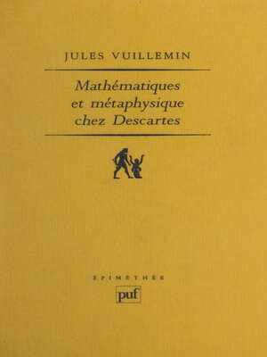 cover image of Mathématiques et métaphysique chez Descartes